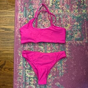 BRAND NEW | Shein Vibrant Pink Women's Swim Set